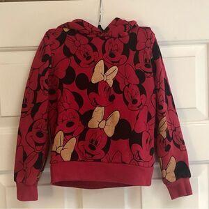 Disney Minnie Mouse Children’s Hoodie Sweatshirt Size 5/6